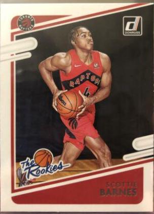 2021 Panini Donruss The Rookies Scottie Barnes #4 card