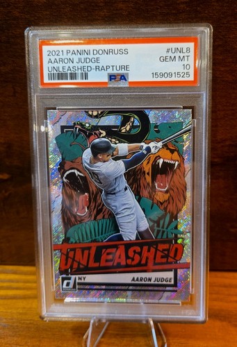 2021 Panini Donruss Unleashed Aaron Judge [Rapture] #UNL8 card