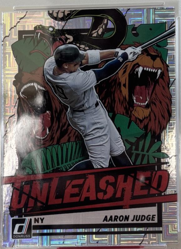 2021 Panini Donruss Unleashed Aaron Judge [Vector] #UNL8 card