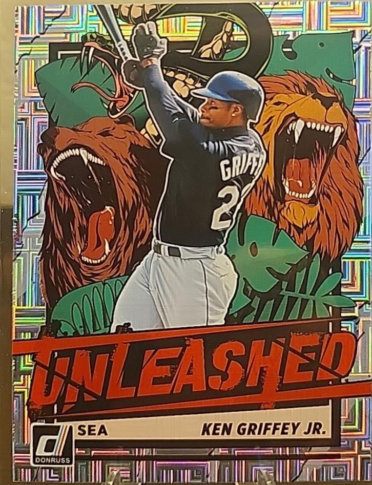2021 Panini Donruss Unleashed Ken Griffey Jr. [Vector] #UNL16 card