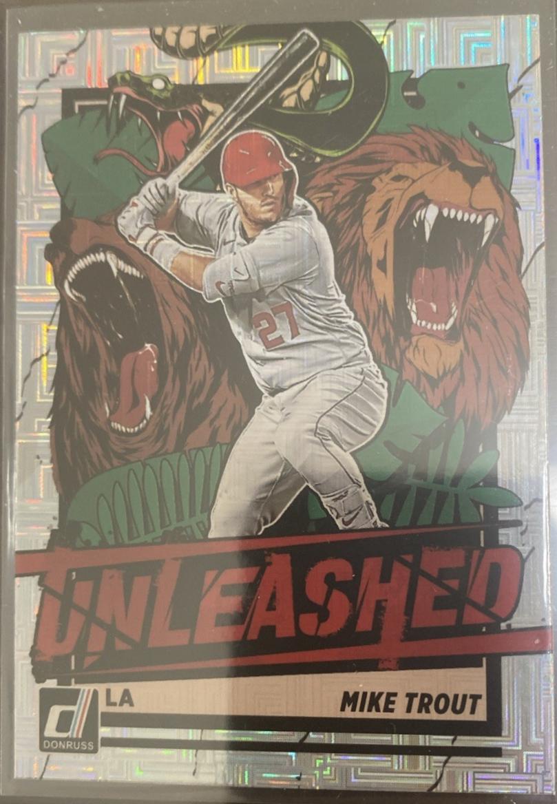 2021 Panini Donruss Unleashed Mike Trout #UNL2 card