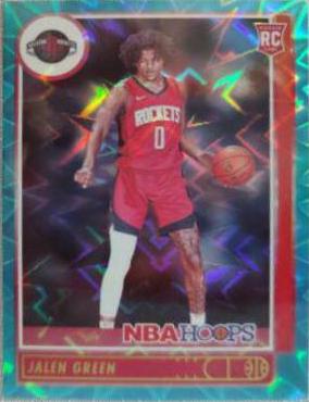2021 Panini Hoops Jalen Green [Teal Explosion] #218 card