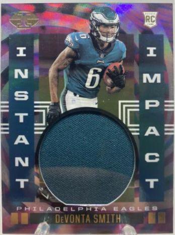 2021 Panini Illusions Instant Impact DeVonta Smith #II-DS card