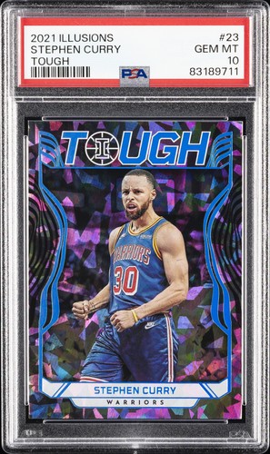 2021 Panini Illusions Tough Stephen Curry #23 card