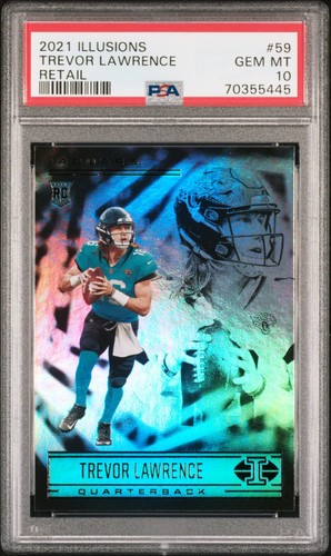 2021 Panini Illusions Trevor Lawrence #59 card