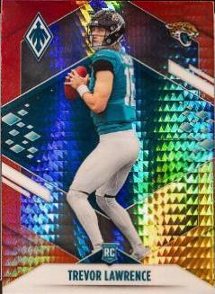 2021 Panini Phoenix Trevor Lawrence [Fire Burst] #101 card