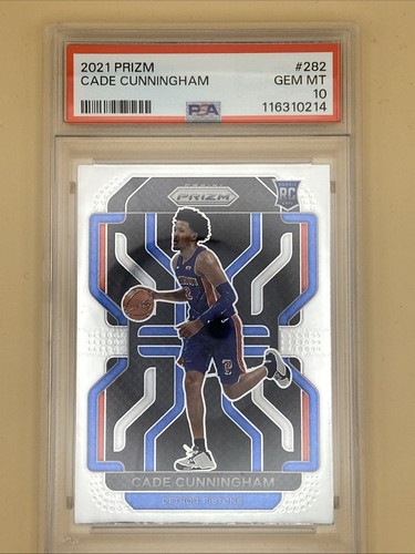 2021 Panini Prizm Cade Cunningham #282 card