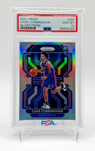 2021 Panini Prizm Cade Cunningham [Silver Prizm] #282 card