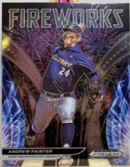 2021 Panini Prizm Draft Picks Fireworks Andrew Painter #F-AP card