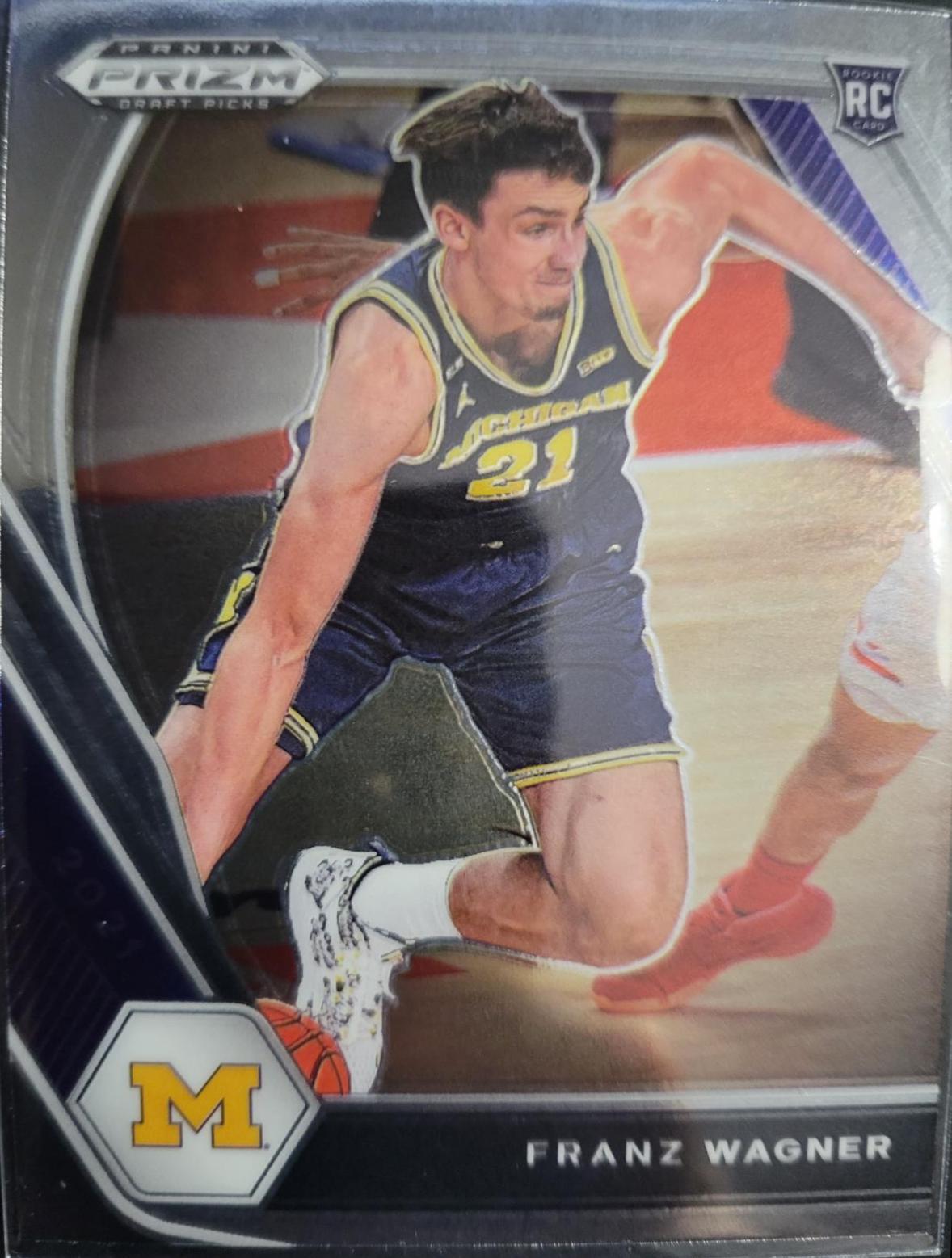 2021 Panini Prizm Draft Picks Franz Wagner #9 card