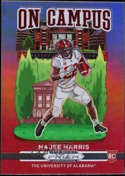 2021 Panini Prizm Draft Picks On Campus Najee Harris #OC-NH card