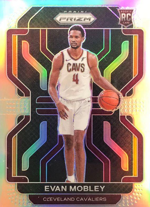 2021 Panini Prizm Evan Mobley [Silver Prizm] #325 card