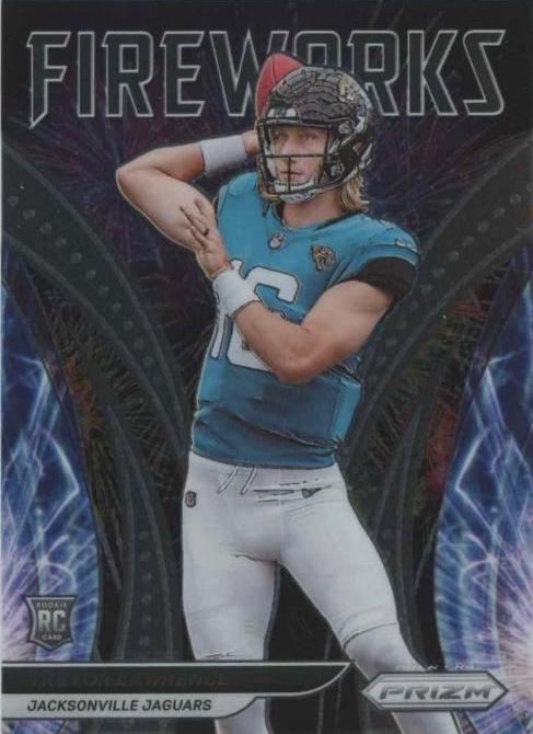 2021 Panini Prizm Fireworks Trevor Lawrence #F-21 card