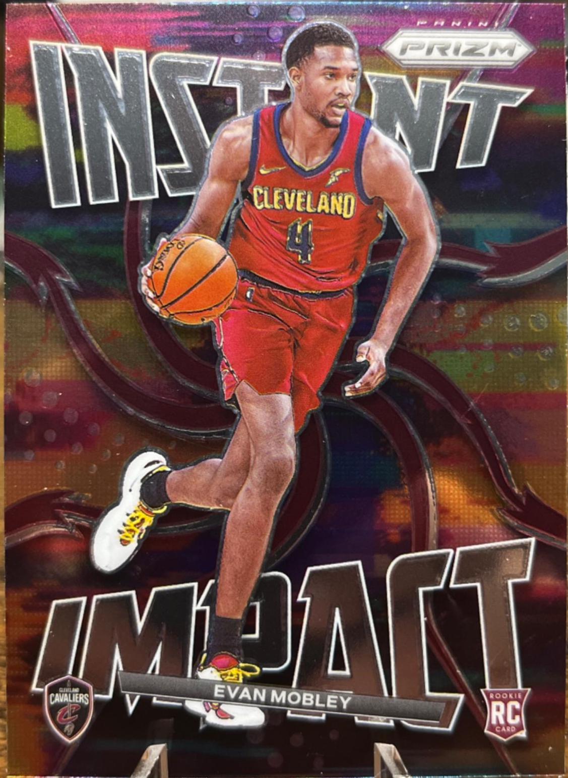 2021 Panini Prizm Instant Impact Evan Mobley #10 card