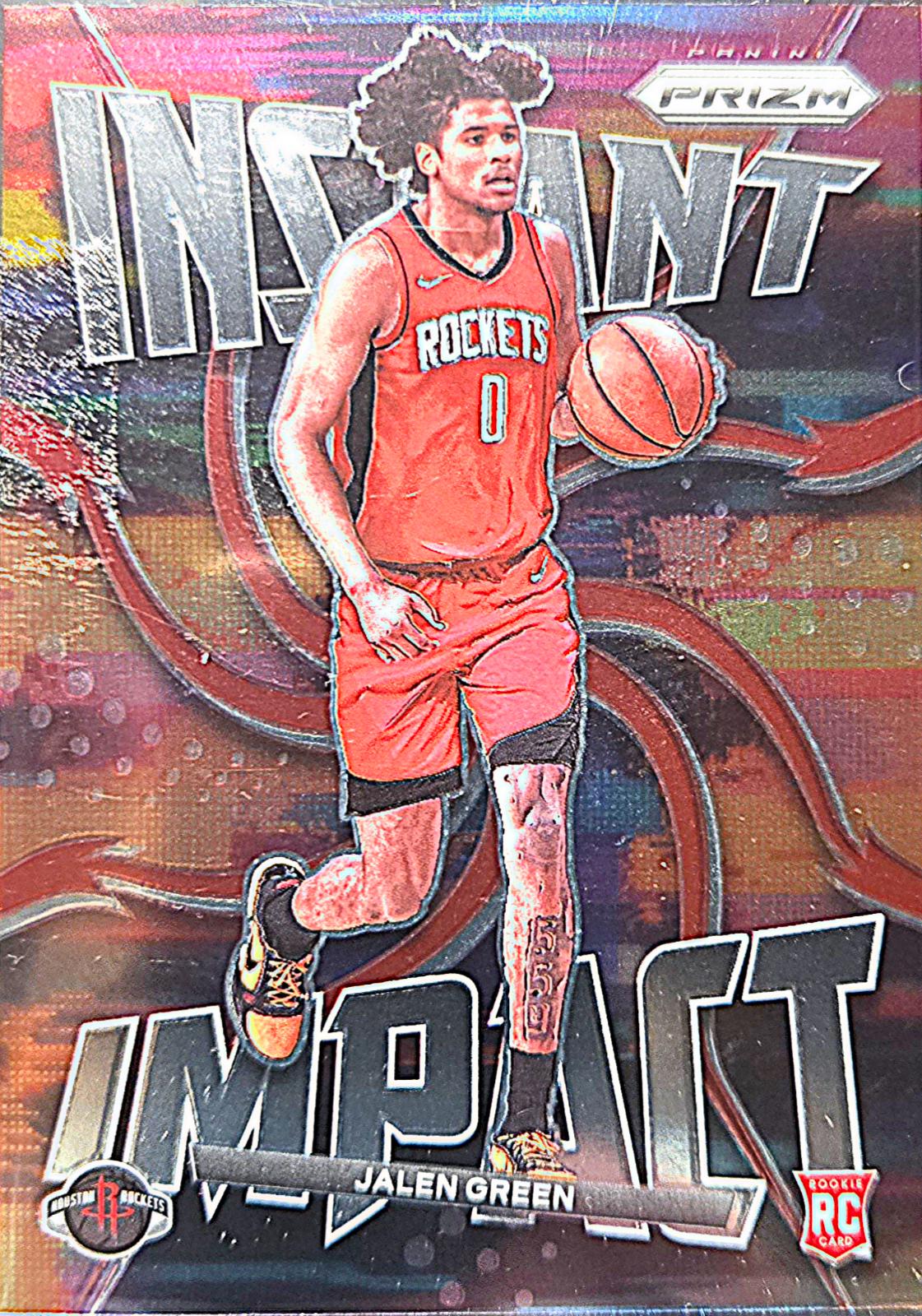 2021 Panini Prizm Instant Impact Jalen Green #25 card