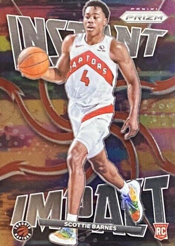 2021 Panini Prizm Instant Impact Scottie Barnes #16 card
