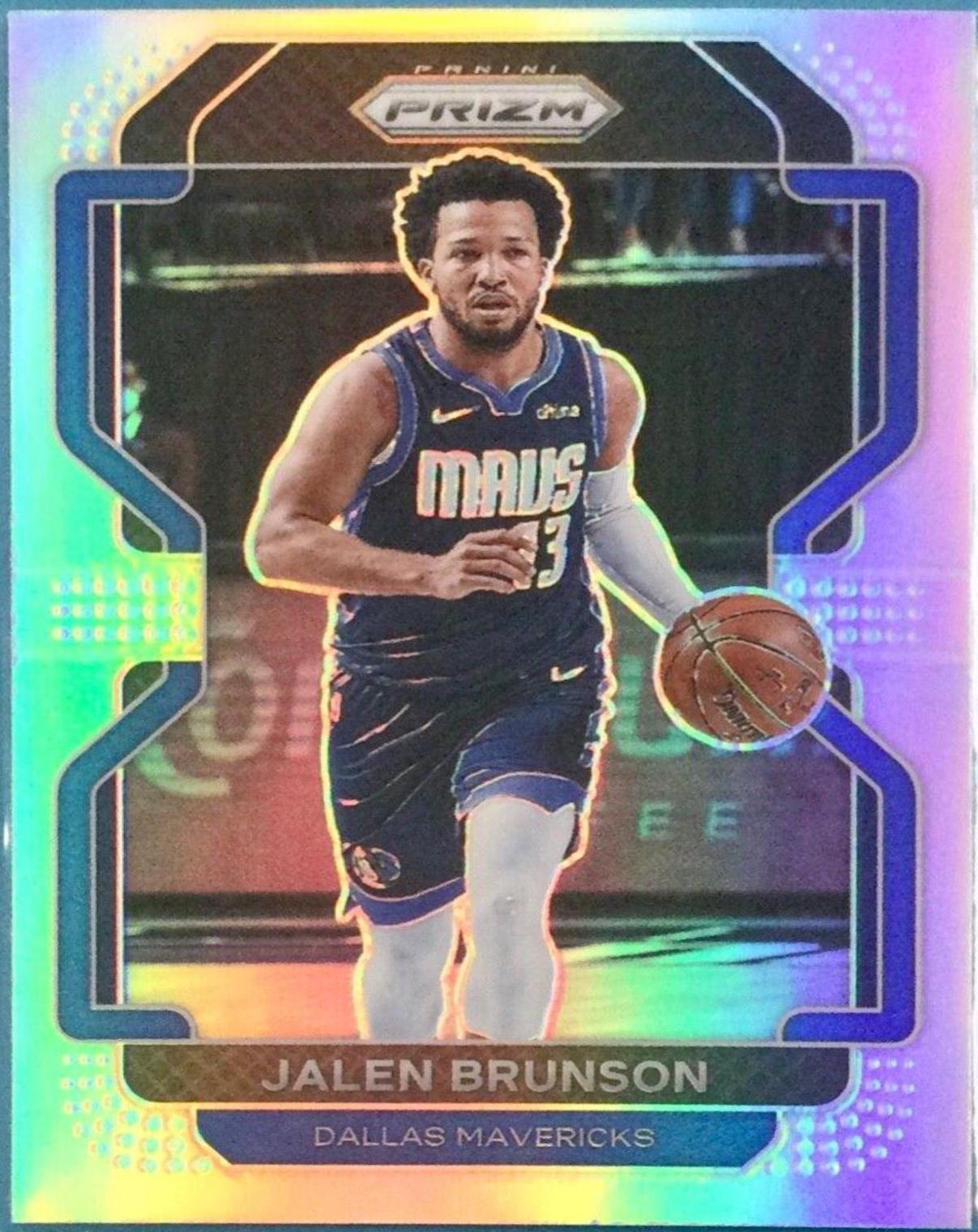 2021 Panini Prizm Jalen Brunson [Silver Prizm] #144 card