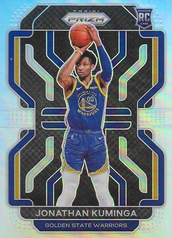2021 Panini Prizm Jonathan Kuminga [Silver Prizm] #307 card