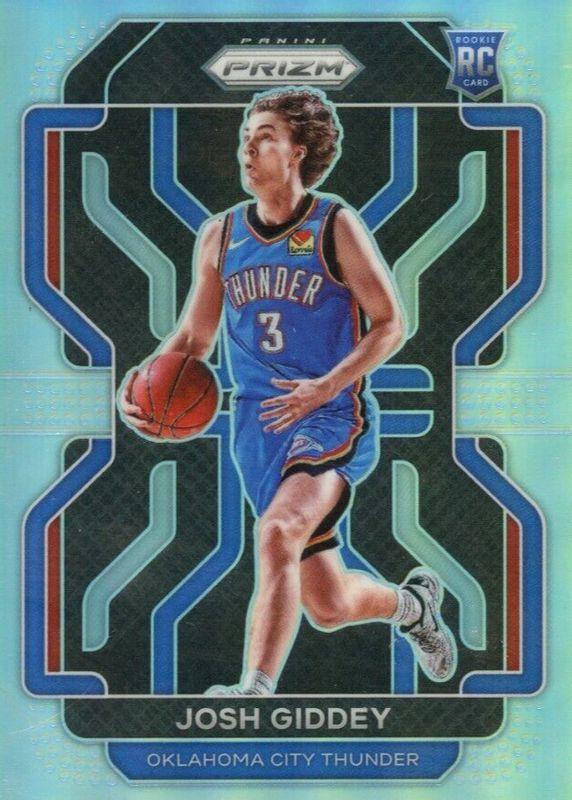 2021 Panini Prizm Josh Giddey [Silver Prizm] #301 card