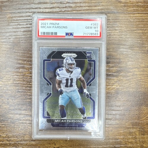 2021 Panini Prizm Micah Parsons #382 card