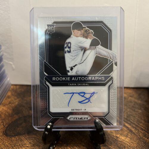 2021 Panini Prizm Rookie Autographs Tarik Skubal #RA-TS card