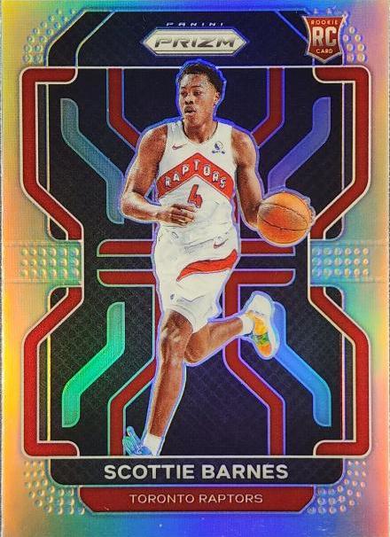 2021 Panini Prizm Scottie Barnes [Silver Prizm] #320 card