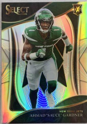 2021 Panini Select Ahmad 'Sauce' Gardner #420 card
