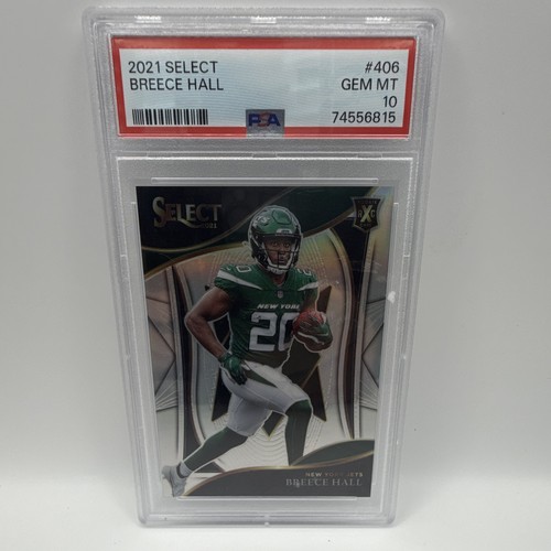 2021 Panini Select Breece Hall #406 card