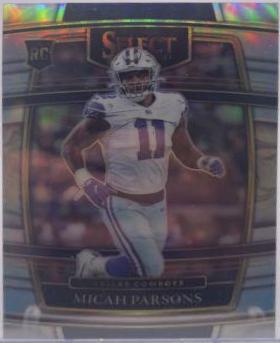 2021 Panini Select Micah Parsons [Silver] #85 card
