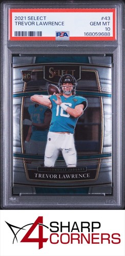 2021 Panini Select Trevor Lawrence #43 card