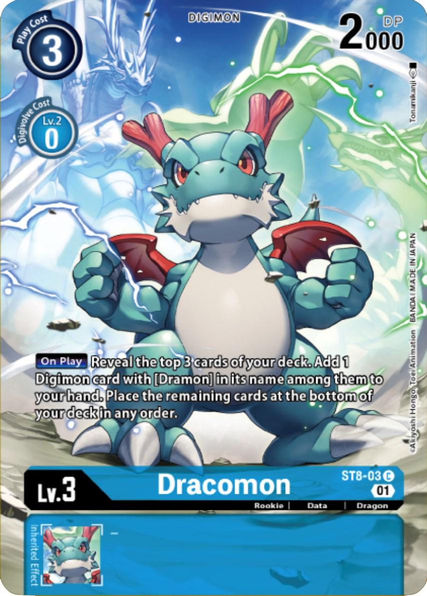 2021 Starter Deck 08: Ulforce Veedramon Dracomon [Digimon Royal Knights Card Set Foil] #ST8-03 card