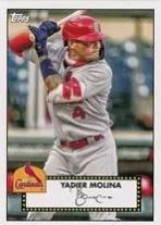 2021 Topps 1952 Redux Yadier Molina #T52-30 card