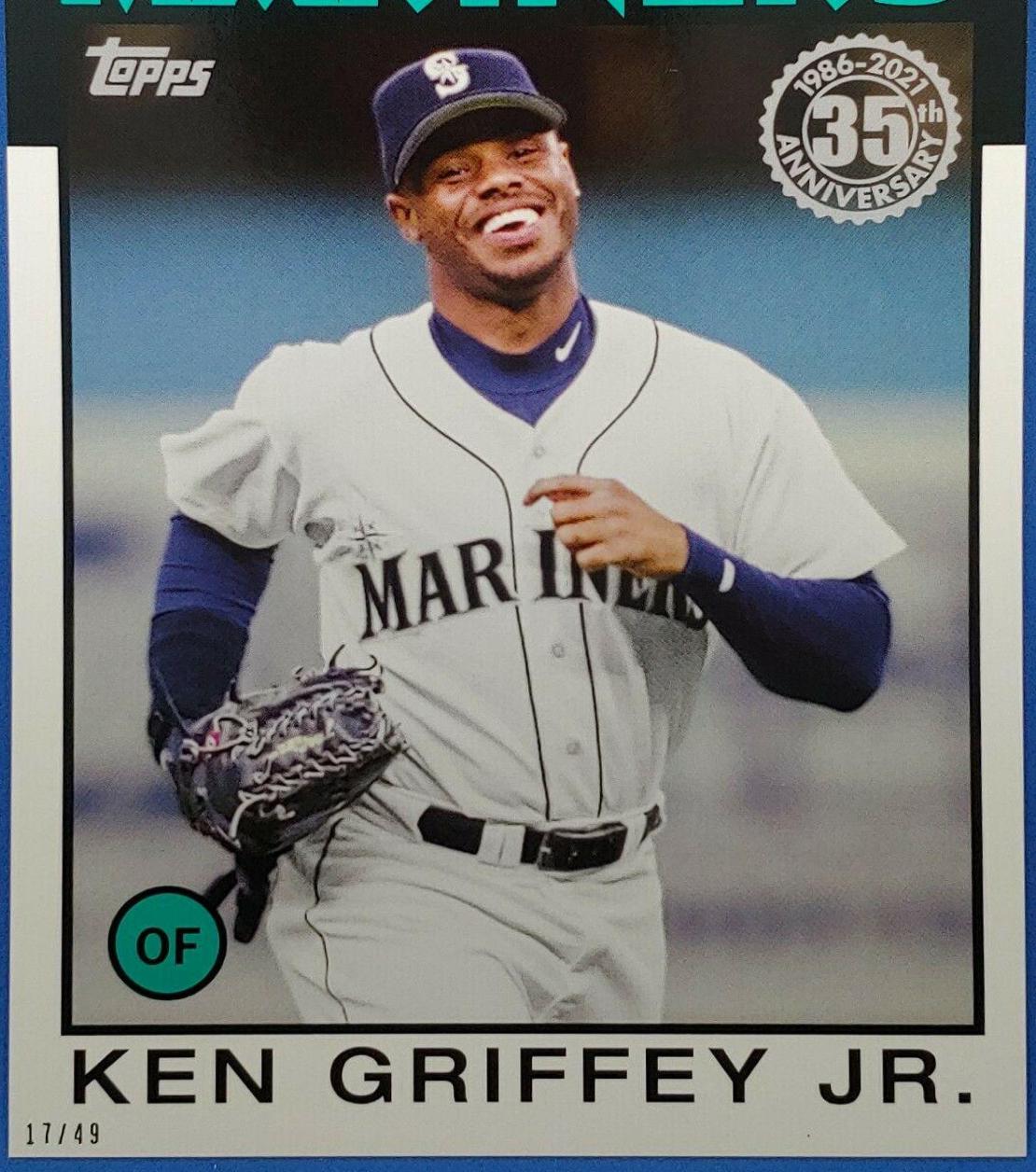 2021 Topps 1986 35th Anniversary Ken Griffey jr #86B-60 card