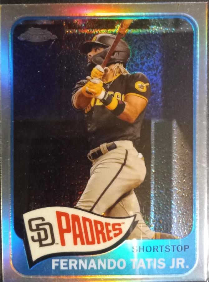 2021 Topps Chrome 1965 Redux Fernando Tatis JR #TH65-41 card