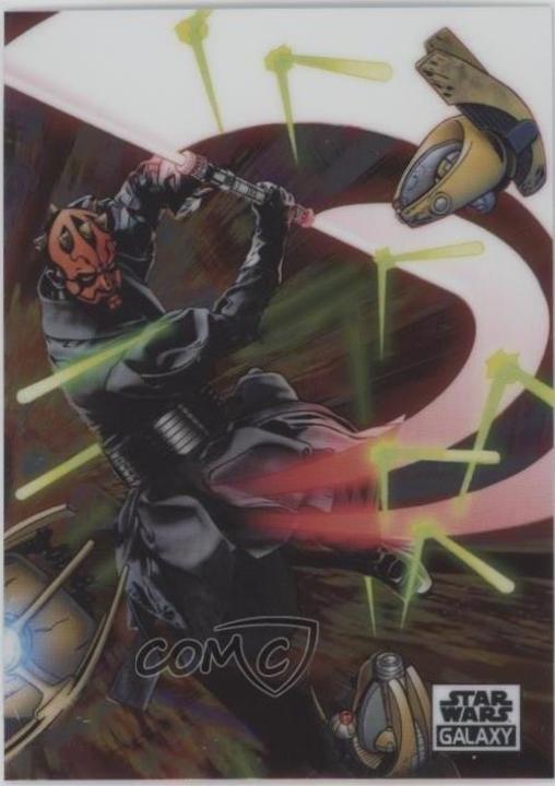 2021 Topps Chrome Galaxy A Menace Named Maul #81 card