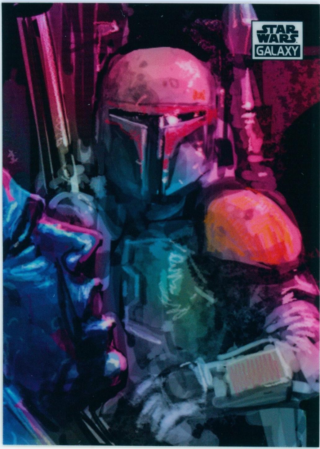 2021 Topps Chrome Galaxy Boba's Prize [Refractor] #74 card