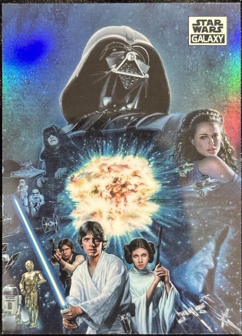 2021 Topps Chrome Galaxy Empire and Rebellion [Refractor] #48 card