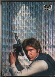 2021 Topps Chrome Galaxy Han Solo [Wave Refractor] #36 card