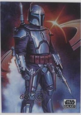 2021 Topps Chrome Galaxy Jango Fett [Refractor] #41 card