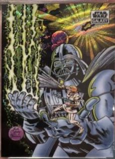 2021 Topps Chrome Galaxy Larger than Life [Wave Refractor] #23 card
