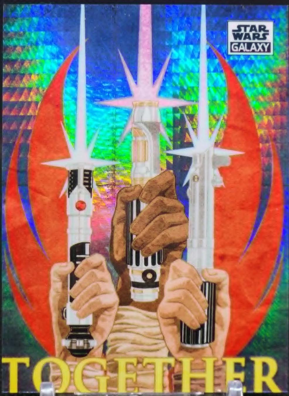 2021 Topps Chrome Galaxy New Republic Together [Prism Refractor] #51 card