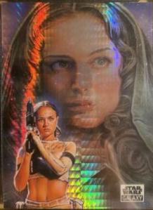 2021 Topps Chrome Galaxy Padme Amidala [Prism Refractor] #40 card