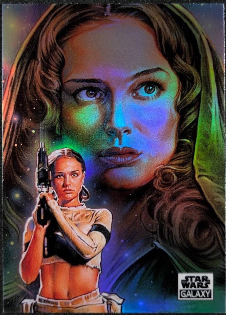 2021 Topps Chrome Galaxy Padme Amidala [Refractor] #40 card
