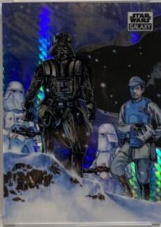 2021 Topps Chrome Galaxy Surveyed by the Dark Lord [Prism Refractor] #59 card