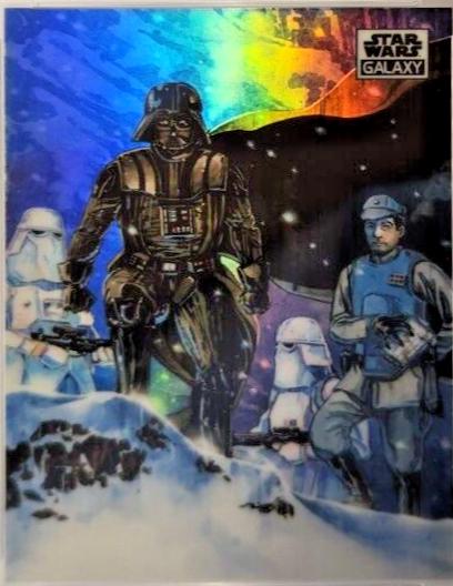 2021 Topps Chrome Galaxy Surveyed by the Dark Lord [Refractor] #59 card