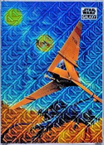 2021 Topps Chrome Galaxy T-16 Skyhopper [Mojo Refractor] #10 card
