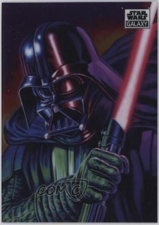 2021 Topps Chrome Galaxy The Darkest Lord #69 card