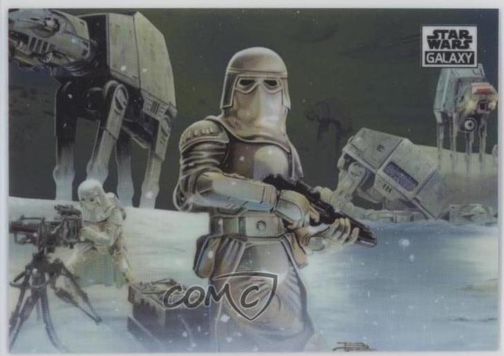 2021 Topps Chrome Galaxy The Empire on Hoth #43 card