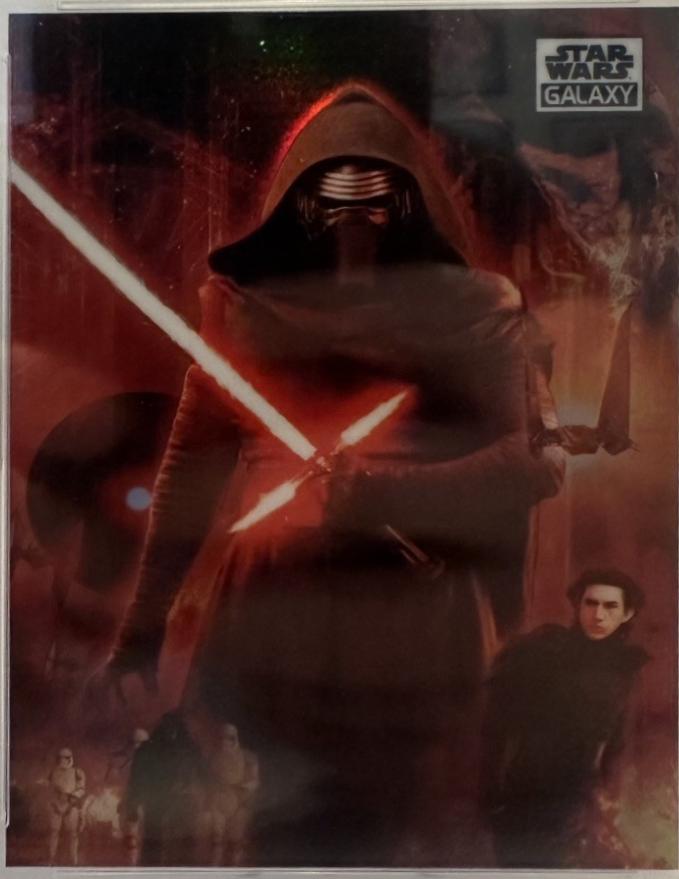 2021 Topps Chrome Galaxy The First Order's Enforcer [Refractor] #100 card