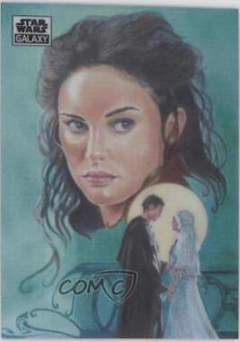 2021 Topps Chrome Galaxy The Light of Padme Amidala [Refractor] #2 card